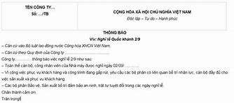 Luật Lao Động Lễ 2/9